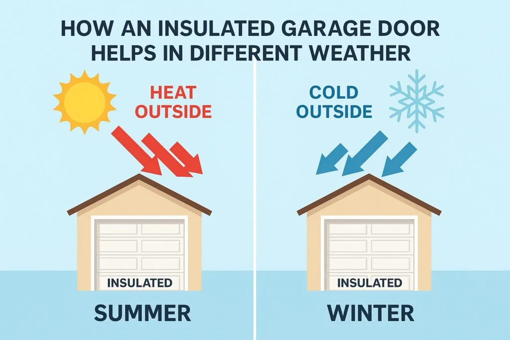 Texas Weather Impacts Insulated Garage Doors