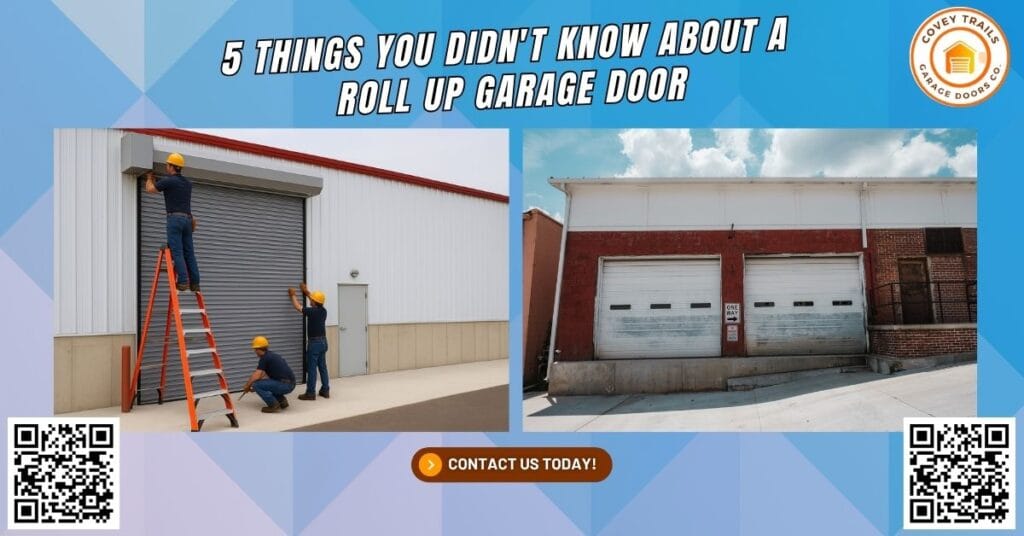 5 Things You Didn’t Know About a Roll-Up Garage Door