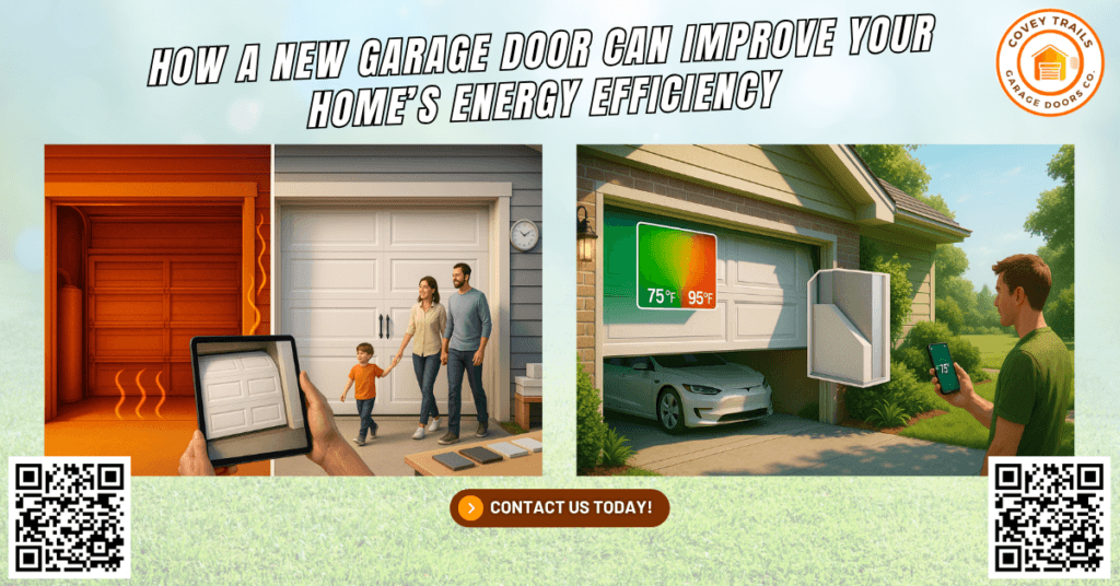 How a New Garage Door Can Improve Your Home’s Energy Efficiency - Covey Trails Garage Doors Co.