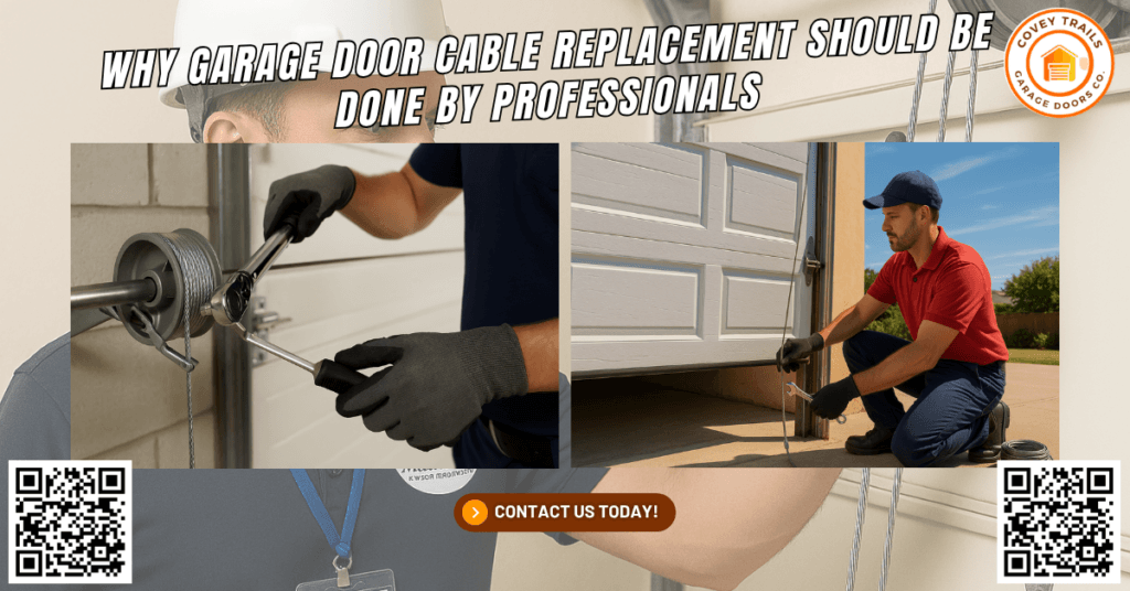 Why Garage Door Cable Replacement Should Be Done by Professionals