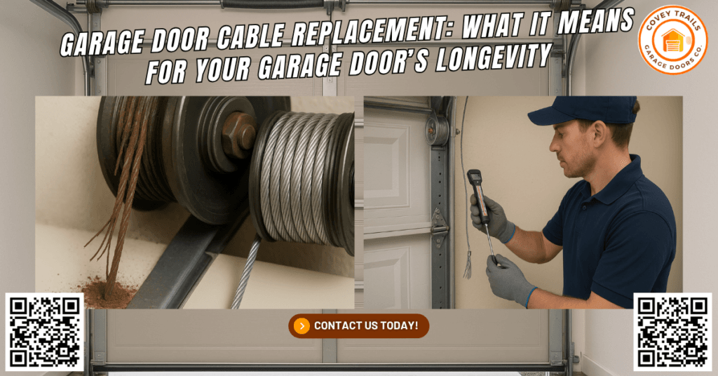 Garage Door Cable Replacement: What It Means for Your Garage Door’s Longevity