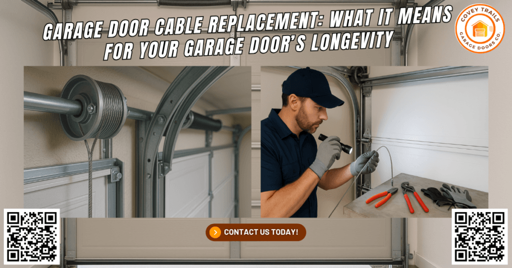 Garage Door Cable Replacement: What It Means for Your Garage Door’s Longevity - Covey Trails Garage Doors Co.