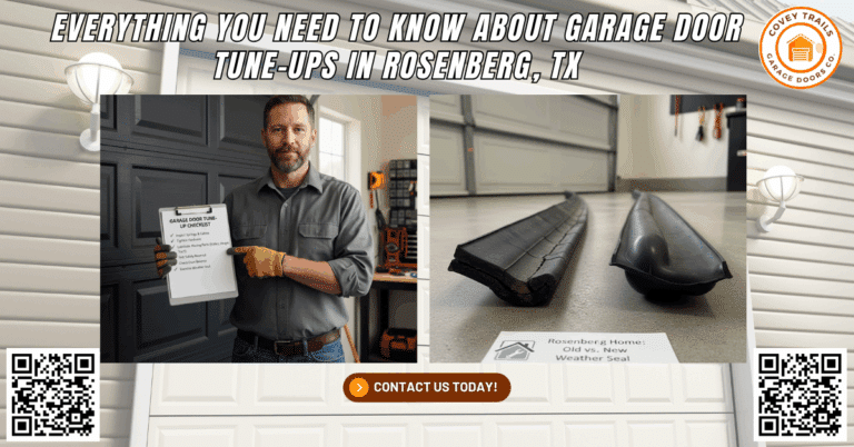 Everything You Need to Know About Garage Door Tune-Ups in Rosenberg, TX - Covey Trails Garage Doors Co.