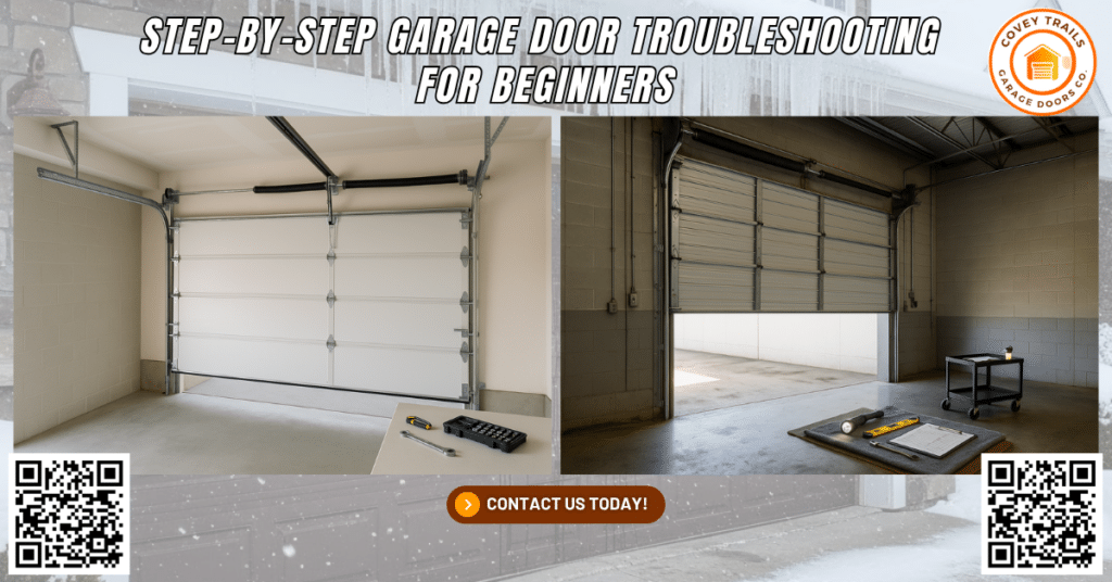 Step-by-Step Garage Door Troubleshooting for Beginners - Covey Trails Garage Doors Co.